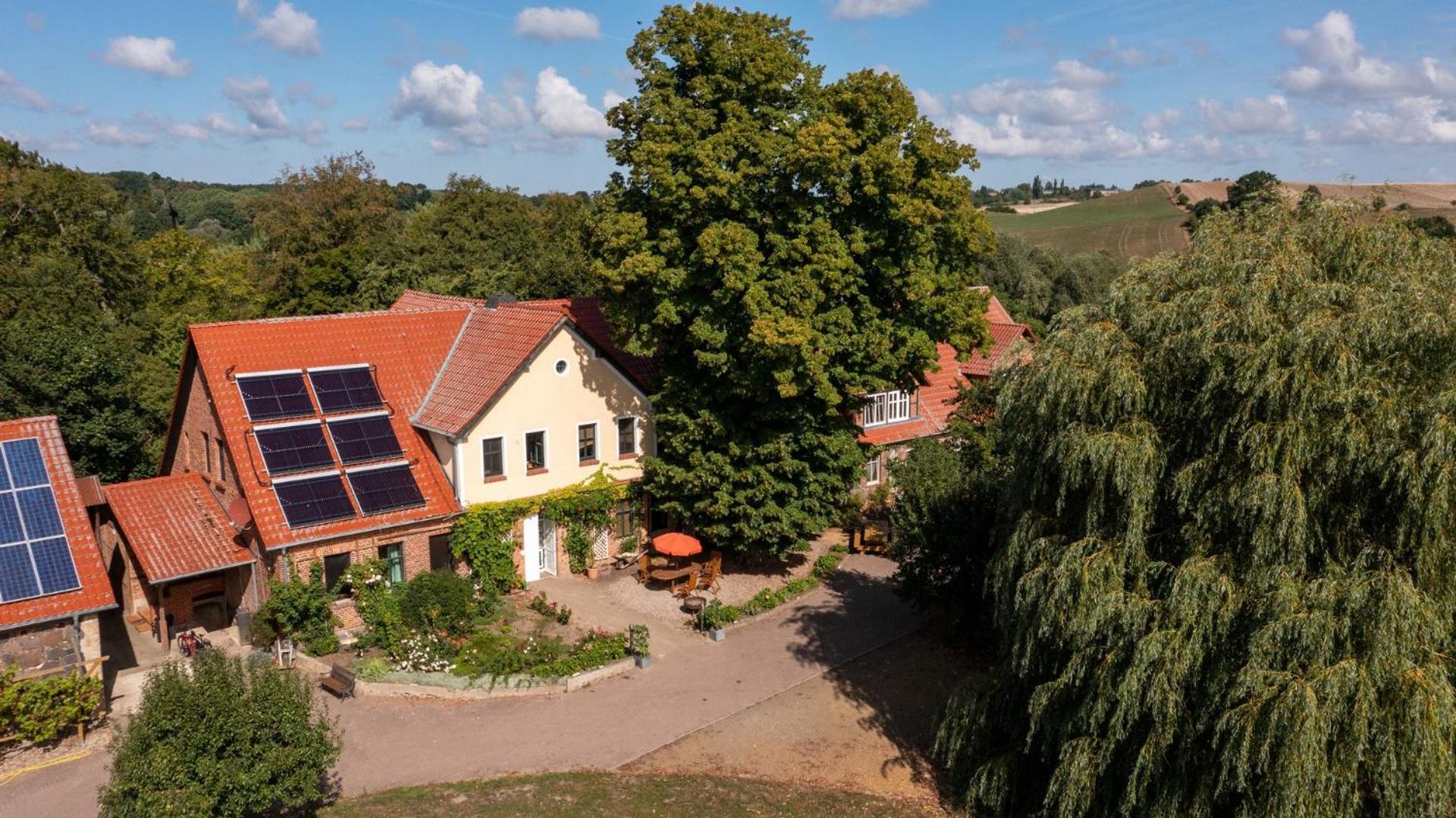 Landurlaub Auf Dem Mellenhof Apartamento Funkenhagen Exterior foto